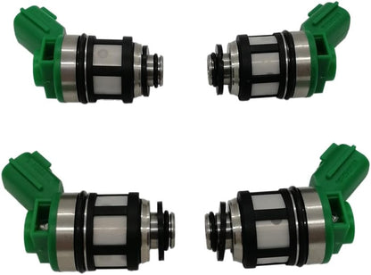 ya 10 9.16 baidi 4X Fuel Injector for Nissan Frontier Xterra Pickup 2.4L 96-04 JS4D-5 16600-1S700