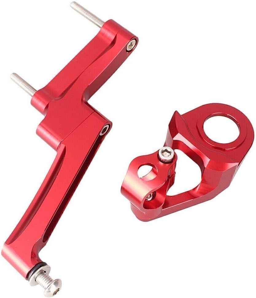 ya 4 8.14 Fit for Suzuki GSXR1300 98-15 Red Steering Damper Stabilizer Mounting Brack