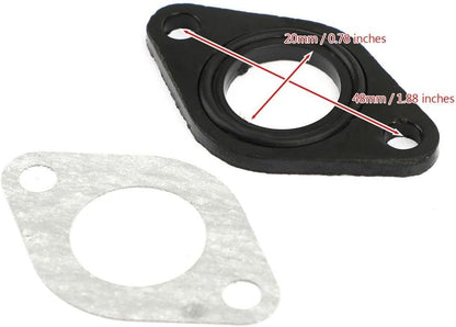 ya 23 10.7 baidi Intake for MANifold Gasket Vehicles 50cc-110cc Engines For Horizontal