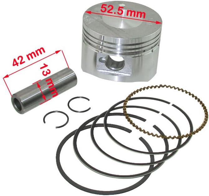 ya 2 8.15 110cc for Lifan 52mm Piston Kit 13mm Pin For Chinese SUNL SSR ATV Quad Pit Dirt Bike