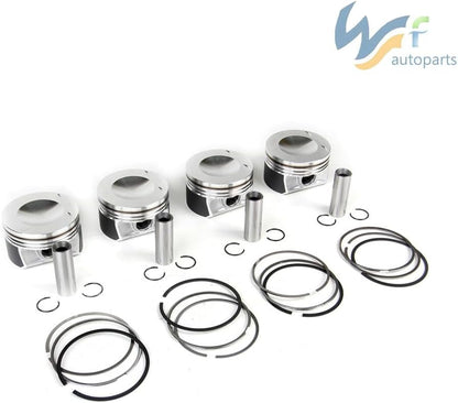 ya 4 8.24 baidi Piston Assembly kit Set for VW for JETTA for Golf for Passat EOS for Audi A3 TT 06D107066C 2.0T