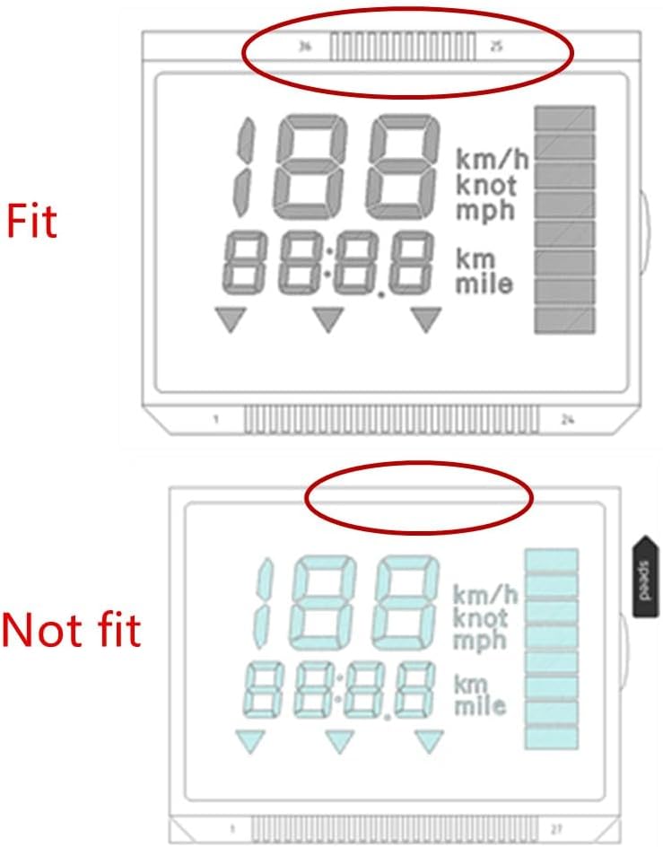 ya 2 8.15 New LCD Display Screen Kit for Yamaha 6Y5 Speedometer Gauge Unit 6Y5-83570-A0-00