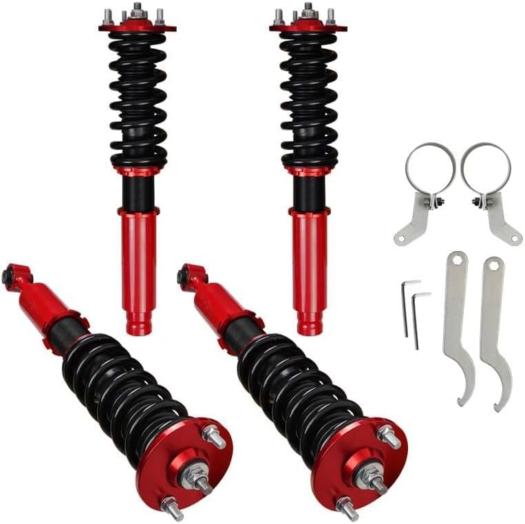 ya 10 9.16 baidi New Coilovers Suspension Kit for 03-08 for Honda for Accord Adjustable Struts Shocks