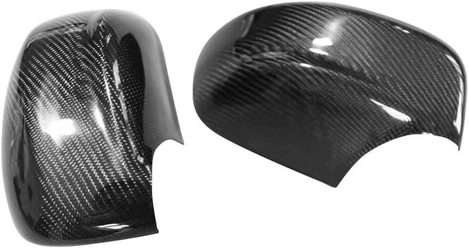 ya 2 8.15 Car Side Mirror Cover Cap for Nissan GT-R R35 2008-2020 Carbon Fiber Black 2pcs