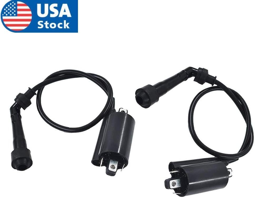 ya 4 8.8.2 2Set Car Ignition Coils Replacement for Kawasaki EN500C Vulcan 500 Ltd 1996-2009