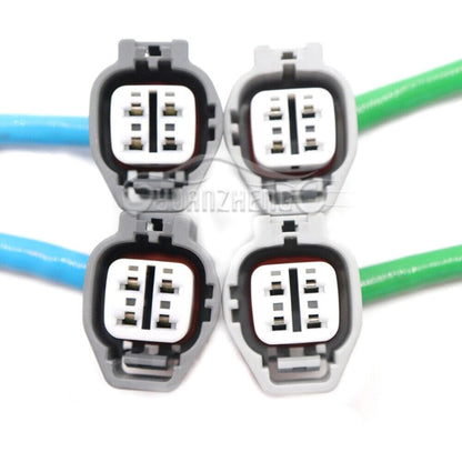 ya 2 8.15 Fit for 2005-2007 for Jaguar XJ8 XJR Vanden Plas 4PCS Up+Downstream Oxygen O2 Sensor