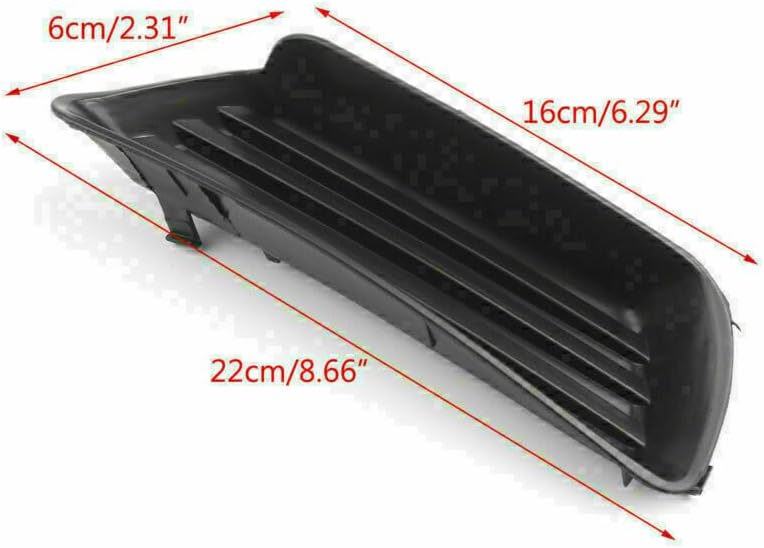 ya 10 9.16 zhengce Fit For 2008-09 for Camry Front Bumper Fog Light Cover W/O FOG Left Side