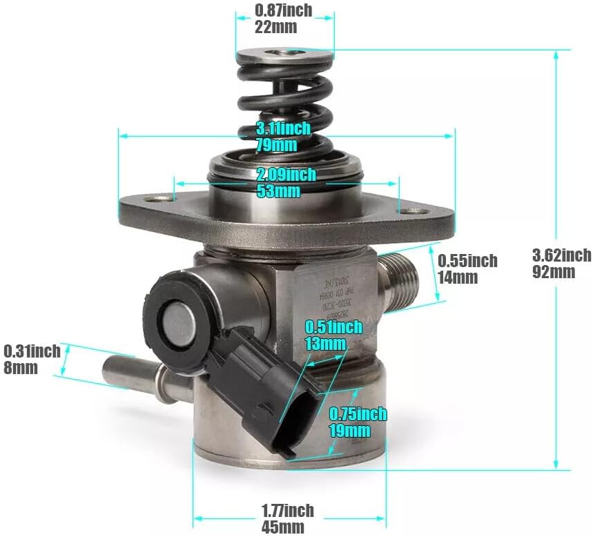 ya 7 8.24 baidi High Pressure Fuel Pump 35320-3C220 for Hyundai Azera 3.3L 15-17 for Genesis 3.8L