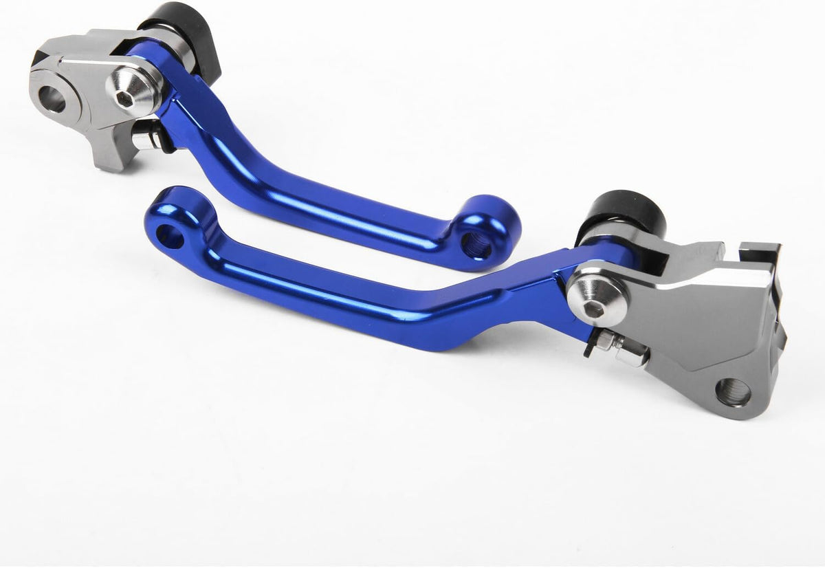 ya 11 9.14 baidifor Yamaha YZ125 YZ250 2015-2020 Clutch Brake Pivot Levers CNC Blue US 2018 2019