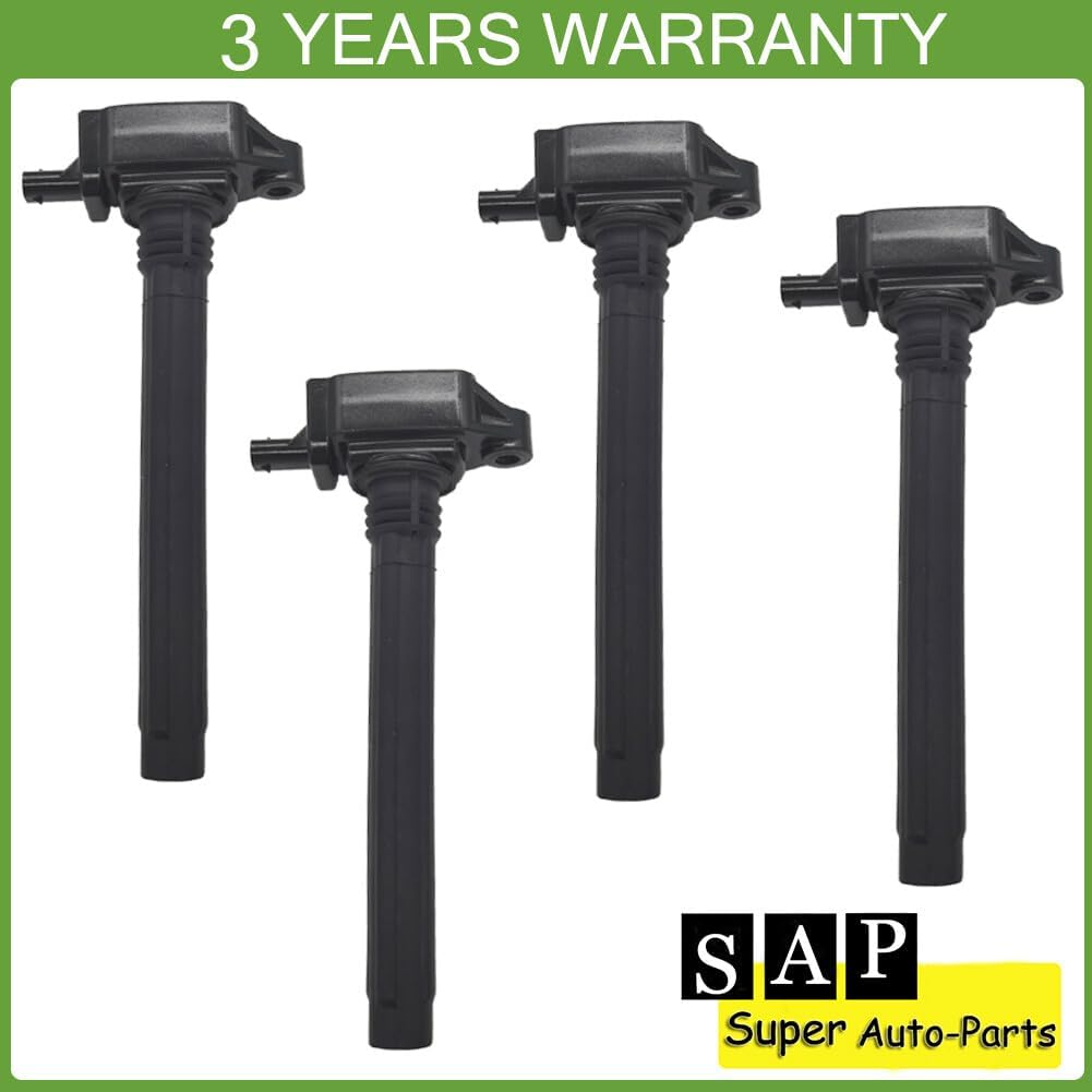 ya 4 8.24 baidi Set of 4 Ignition Coils UF754 for Jeep Cherokee Renegade for Chrysler 200 for Dodge Dart