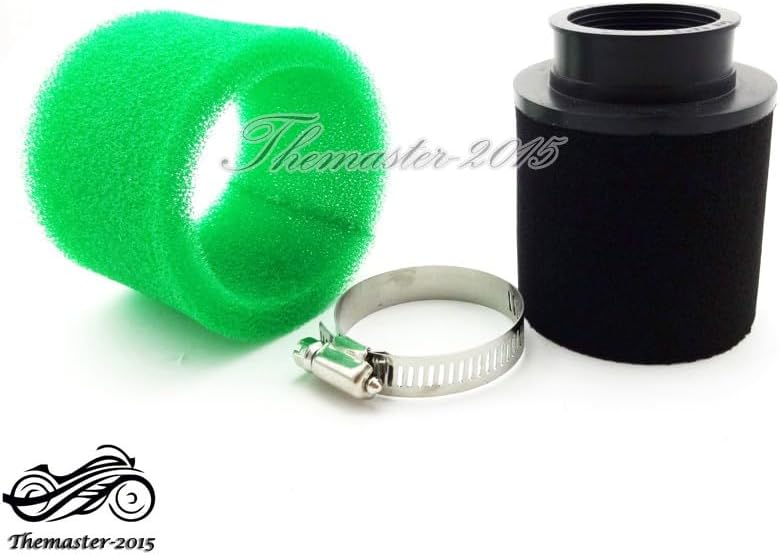 ya 5 8.10 Green 42mm Performance Foam Air Filter For GY6 150cc Moped Scooter ATV Quad