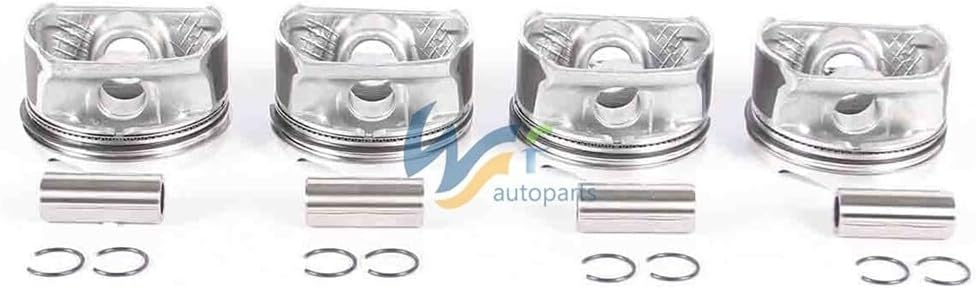 ya 4 8.24 baidi 1.6L Engine Piston & Ring Assembly Fit for Mini Cooper Cabrio 11257589348