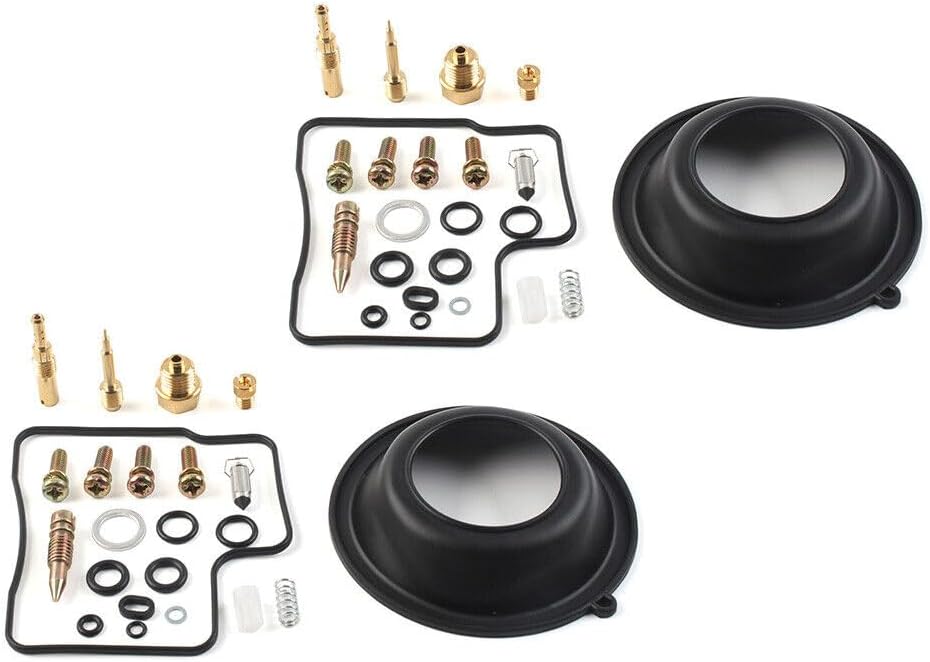 ya 13 9.15 baidi 2x Carburetor Repair Rebuild Diaphragm Kit for Honda VT1100C VT1100 C 1997-2005