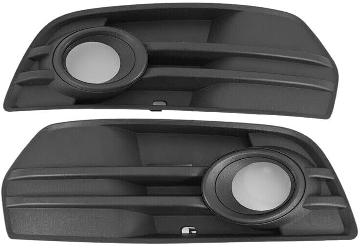 ya 2 8.15 Front Fog Light Grille Cover Fog Light Racing Grill Baffle Suitable for Audi Q5 2009-2012