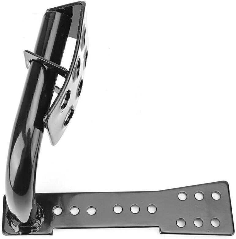 ya 4 8.14 Left Side Foot Rest Kick Pedal Fit for Jeep for Wrangler JK 07-16 Black Non-slip