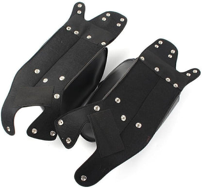 ya 11 9.14 baidi2X Engine Bar Saddlebag Guard Bag Water Bottle Holder for Harley Electra Glides