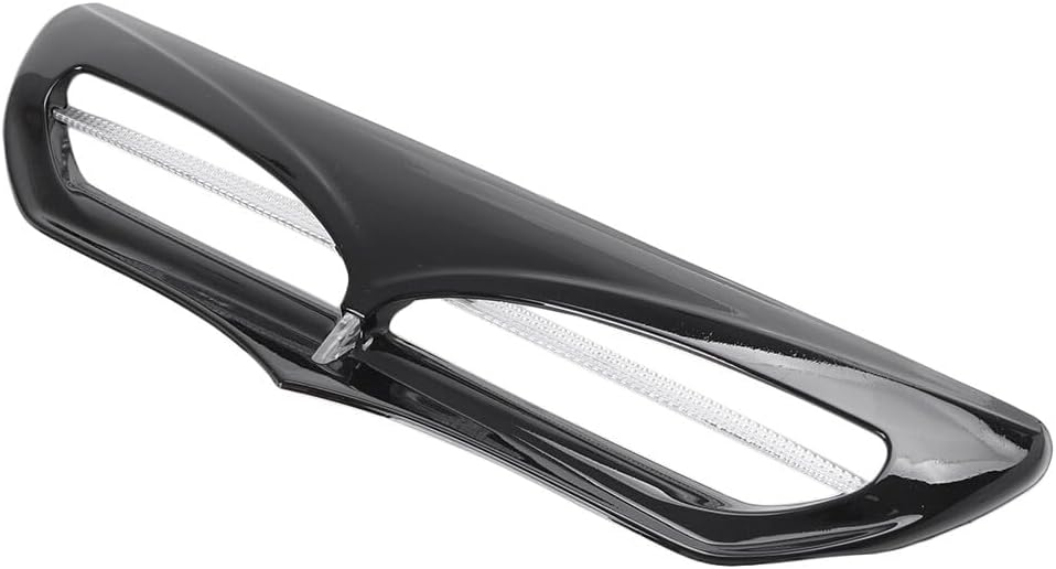 ya 6 8.14 Motorcycle Batwing Fairing Vent Trim LED Light Fit Harley 14-UP FLHX FLHTCU ABS