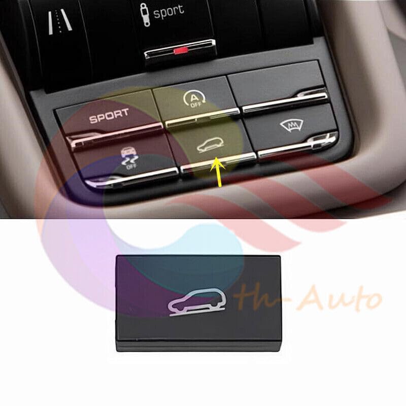 ya 8 8.24 baidi for Porsche for Cayenne 2011-2018 Center Control (DAC) Switch Button Cover Cap 