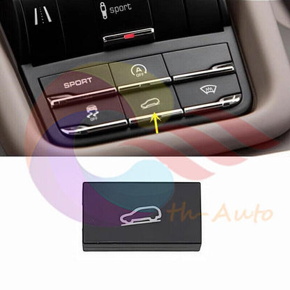 ya 8 8.24 baidi for Porsche for Cayenne 2011-2018 Center Control (DAC) Switch Button Cover Cap 