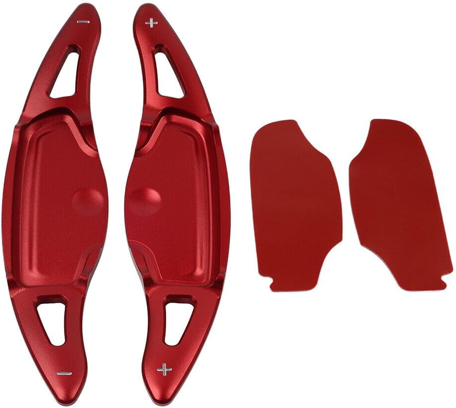 ya 4 8.8.2 Steering Wheel Paddle Shifter Extension For 2018 2019 2020 for Kia Stinger CK K8 Red
