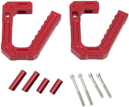 ya 4 8.24 baidi Aluminum Red Front Grab Handle for 2007-2018 for Jeep Wrangler JK Grab Bar 