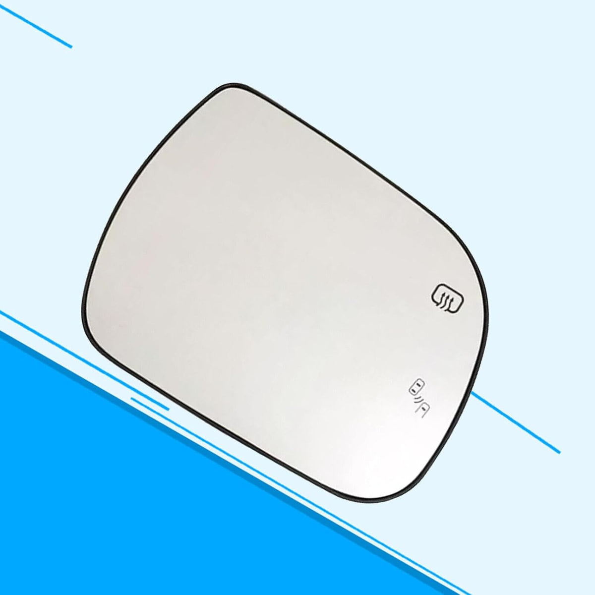 ya 11 9.14 baidiPassenger Right Side Mirror Glass Heated for Toyota for SIENNA 2011-2019