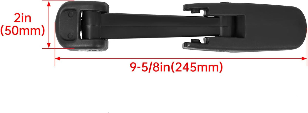 ya 11 9.14 baidiKUAFU Black Hood Latch for Hummer H2 for Chevy Kodiak for GMC TopKick 2003-2009 15097841
