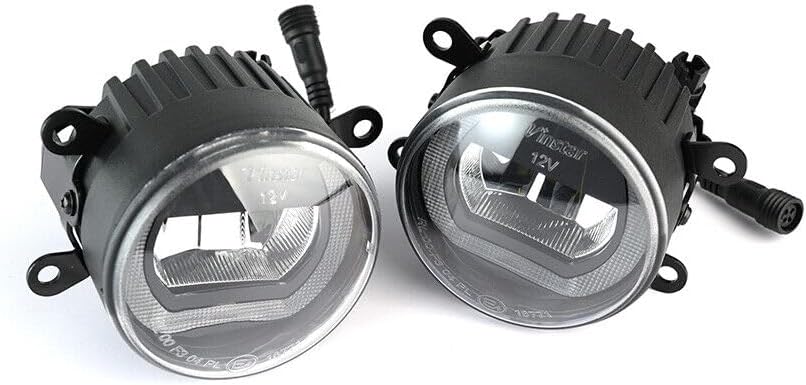 ya 7 8.24 baidi LED DRL fog light with H10 switch relay wiring harness for 17-20 for Subaru BRZ