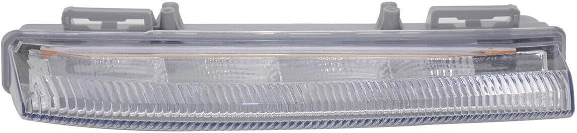 ya 7 8.24 baidi Right LED Daytime Running Light Fog Lamp for Benz C-Class W204 W212 2007-2016