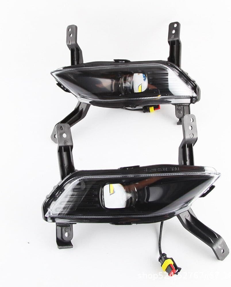 ya 10 9.16 zhengce for Hyundai Santa Fe 2019-20 LED Front Fog Light With Bulbs Harness Switch