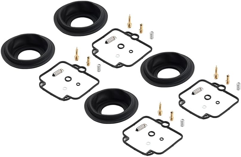 ya 2 8.15 Carburetor Repair Kit Carb Plunger Diaphragm for Suzuki GSX750F GR78A 1989-1996
