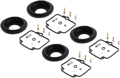 ya 2 8.15 Carburetor Repair Kit Carb Plunger Diaphragm for Suzuki GSX750F GR78A 1989-1996