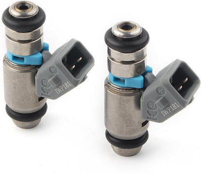 ya 2 8.15 2xAluminum Fuel Injectors for Harley-Davidson Sportster Custom XL 1200C SIL U8