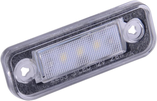 ya 4 8.14 2pcs No Error License Plate LED Lights Fit for Mercedes-Benz W203 W211 W219 SLK @