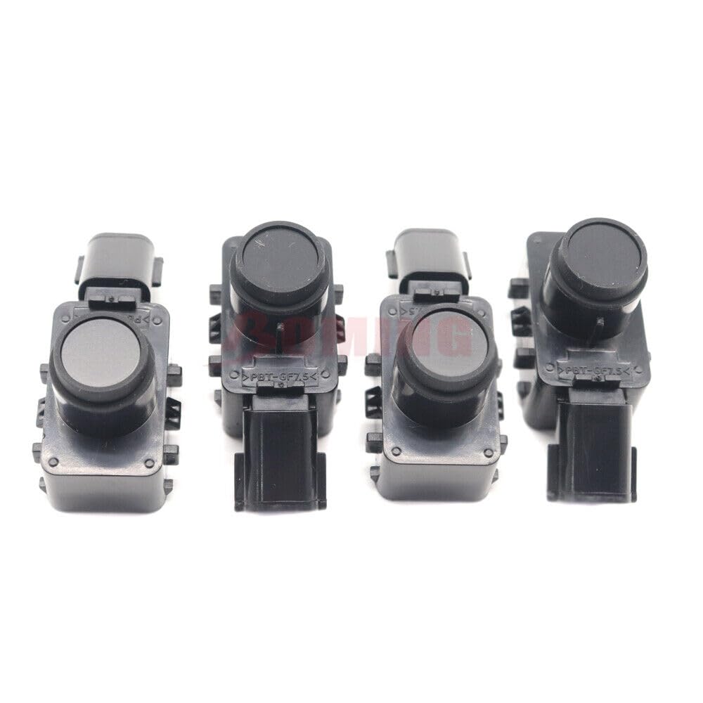 ya 2 8.15 4pcs Parking Sensor PDC Sensor Rear 66216902182 Black for BMW E38 E39 E53 X5