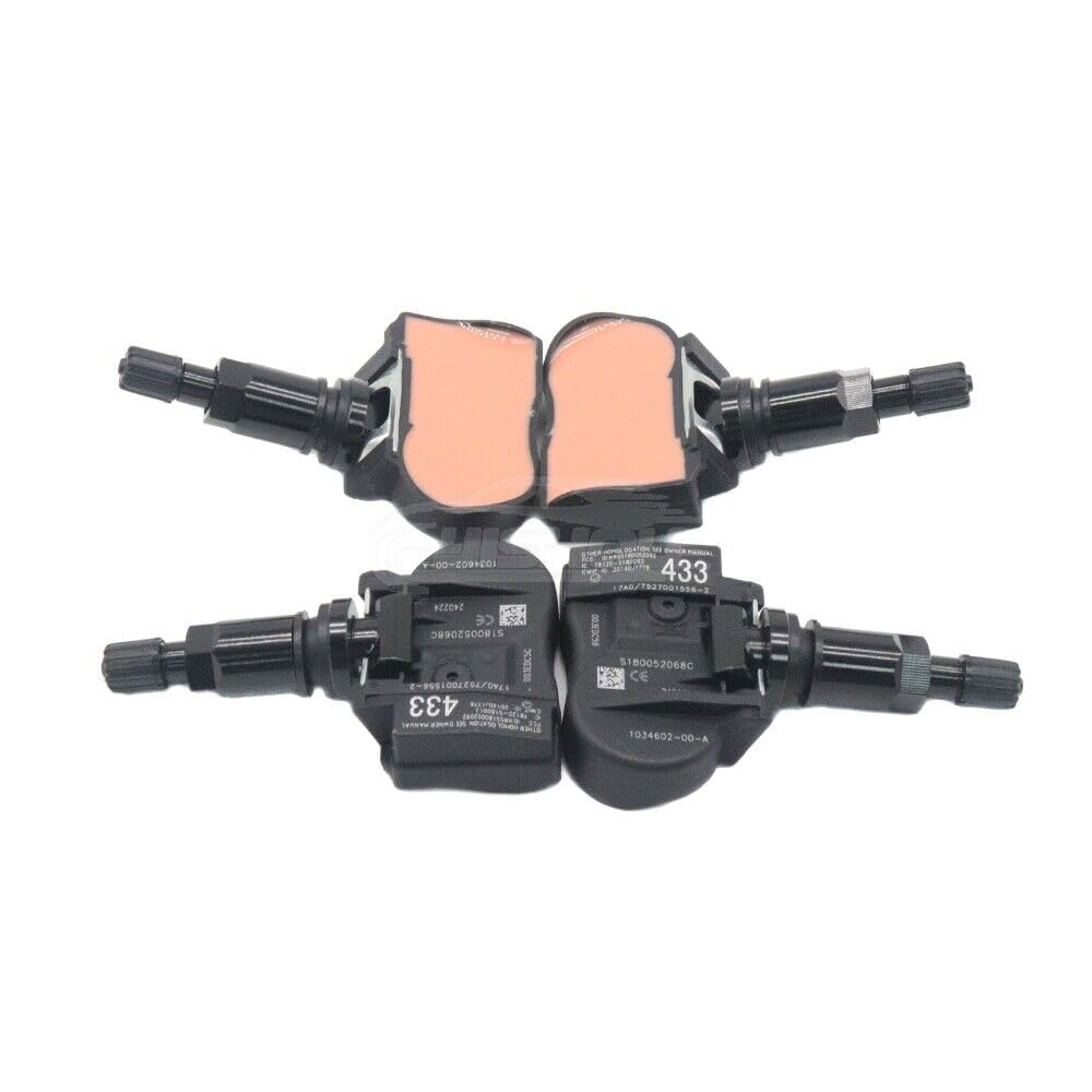 ya 3 8.24 baidi 4 Pack Tire Pressure Sensor TPMS for Tesla Model 3 SX 433MHz 103460200A