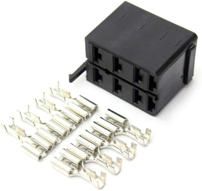 ya 9 10.24 10 Sets Carling ARB Rocker Switch Wire Terminal Connector Plug Socket Car B