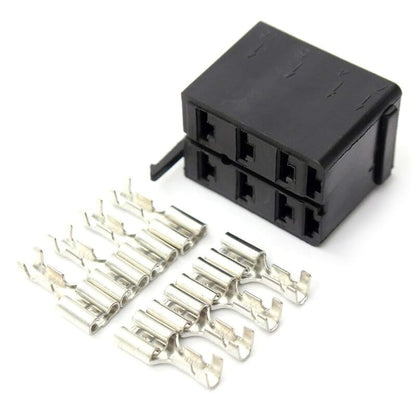 ya 6 8.14 10 Sets Carling ARB Rocker Switch Wire Terminal Connector Plug Socket Car Boat 