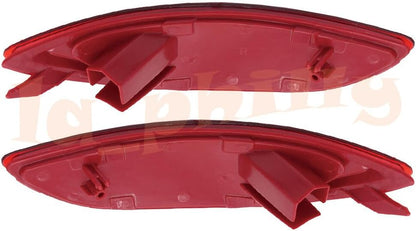 ya 27 10.13 baidi Rear LH&RH Side Red Bumper Light Lamp Reflector for Hyundai Accent i25 2012-2016