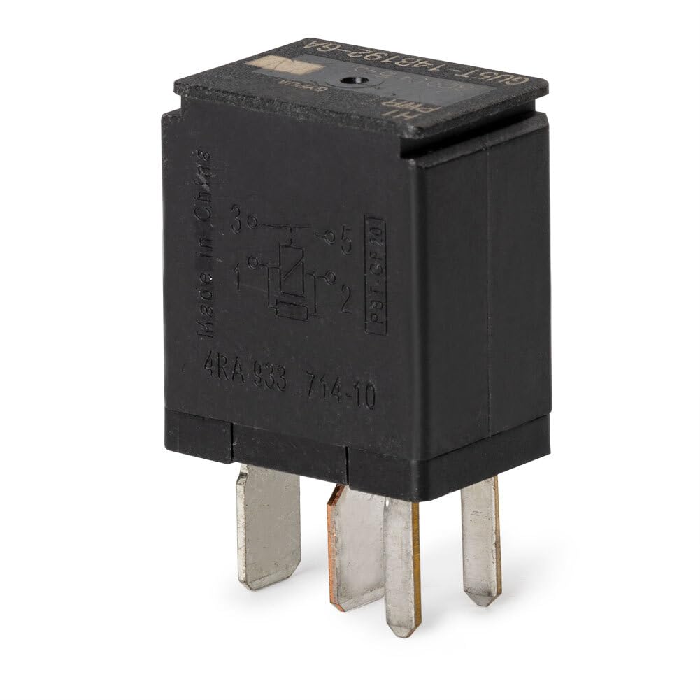 ya 4 8.8 1X 4-PIN Relay Black Multi-Function Relay for Fusion F150 F-250 8T2T-14B192-AA