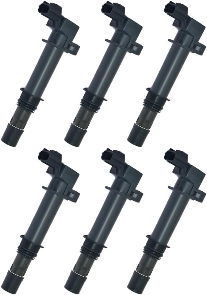 ya 9 10.24 Pack of 6 New Ignition Coils for Dodge for Jeep for Mitsubishi 3.7L V6 4.7L V8 UF270