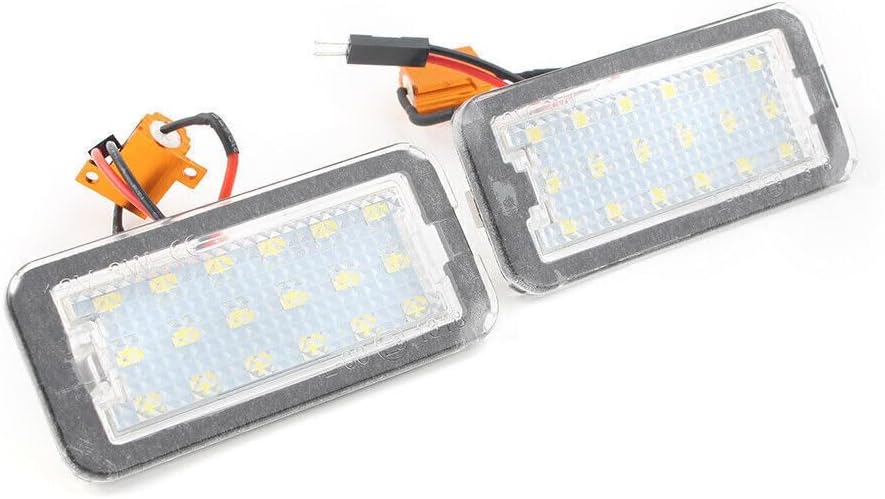 ya 4 8.8 for Fiat 500 500c + Cabriolet LED SMD License Plate Light Number Plate Light 12V