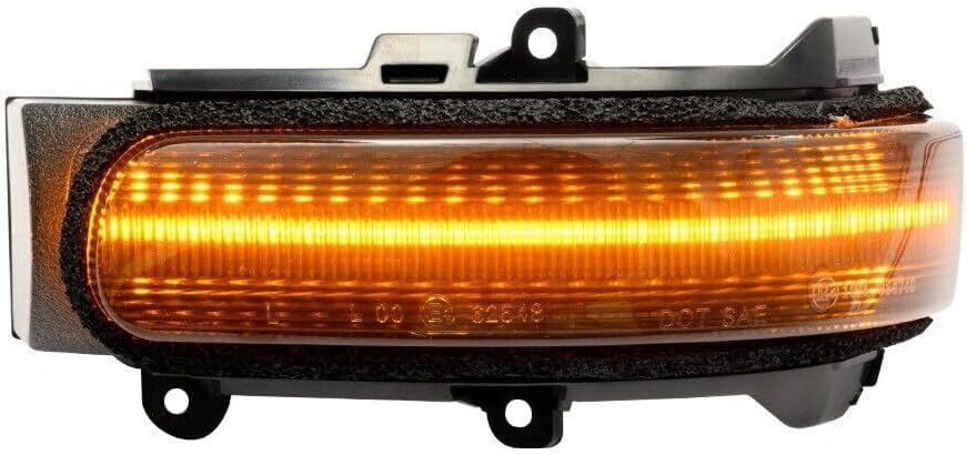 ya 7 8.24 baidi Smoked Lens Dynamic Amber LED Side Mirror Turn Signal Lights for 08-16 for Scion tC xB