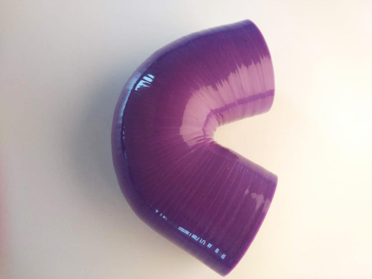 ya 13 9.15 baidi Purple 3 To 3 135 DEGREE Elbow 76mm Silicone Intercooler Coupler Pipe Turbo