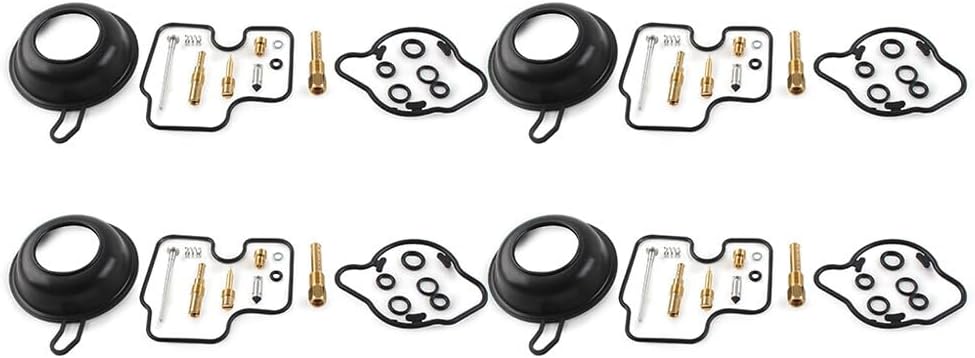 ya 4 8.10 4 x Carburetor Carb Repair Kit for Honda CBR400RR NC29 CBR 400 CBR400 RR NC 29