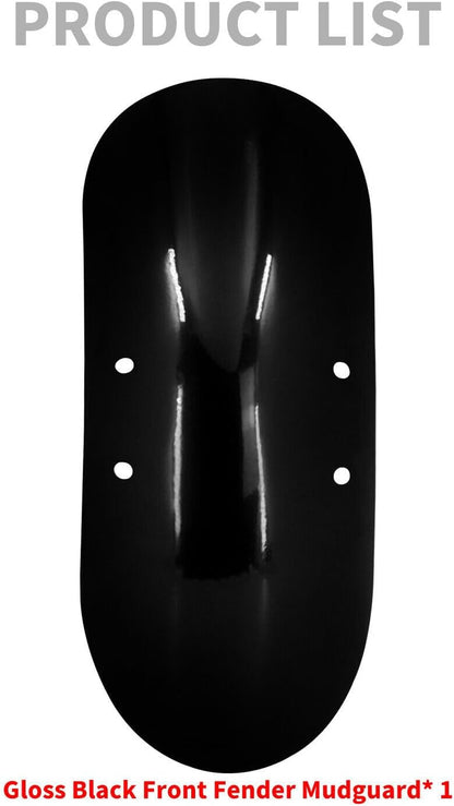 ya 23 10.7 baidi Glossy Black Motorcycle Front Fender Cover for Harley 48 Forty Eight 10+-
