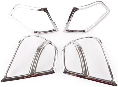 ya 6 8.24 baidi for Honda GL1800 2001-2005 2004 2003 2002 Chrome Fairing Saddlebag Light Accents