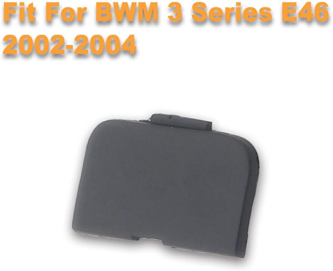 ya 5 8.24 baidi 1Pcs Front Bumper Tow Hook Cover Towing Eye Cap for BMW 3-Series E46 2002-2004
