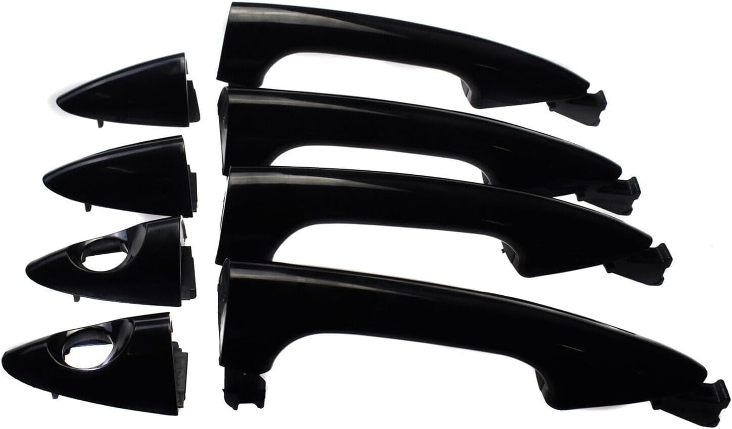 ya 2 8.15 Exterior Door Handle 4 Piece Set for Hyundai Accent 2012-2016 82661-1R000 