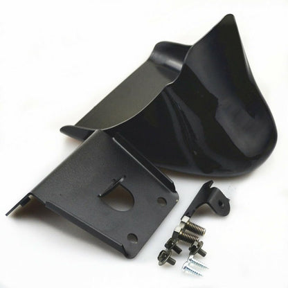 ya 4 8.10 Unpainted Black Chin Fairing Front Spoiler for Harley Sportster XL 883 XL1200